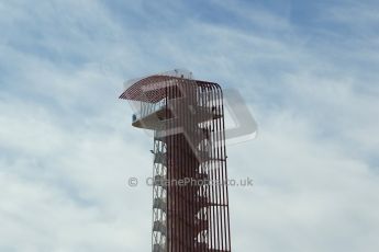 World © Octane Photographic Ltd. Friday 31st October 2014, F1 USA GP, Austin, Texas, Circuit of the Americas (COTA) tower - Practice 1. Digital Ref: 1144LW1L3770