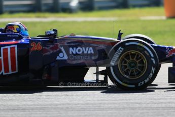 World © Octane Photographic Ltd. Friday 31st October 2014, F1 USA GP, Austin, Texas, Circuit of the Americas (COTA) - Practice 2. Scuderia Toro Rosso STR 9 – Daniil Kvyat. Digital Ref: 1145LB1D8584