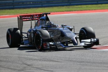 World © Octane Photographic Ltd. Friday 31st October 2014, F1 USA GP, Austin, Texas, Circuit of the Americas (COTA) - Practice 2. Sauber C33 – Adrian Sutil. Digital Ref: 1145LB1D8718