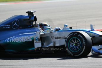 World © Octane Photographic Ltd. Friday 31st October 2014, F1 USA GP, Austin, Texas, Circuit of the Americas (COTA) - Practice 2. Mercedes AMG Petronas F1 W05 Hybrid – Lewis Hamilton. Digital Ref: 1145LB1D8868