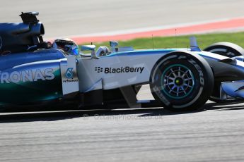 World © Octane Photographic Ltd. Friday 31st October 2014, F1 USA GP, Austin, Texas, Circuit of the Americas (COTA) - Practice 2. Mercedes AMG Petronas F1 W05 Hybrid – Lewis Hamilton. Digital Ref: 1145LB1D8869