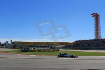 World © Octane Photographic Ltd. Friday 31st October 2014, F1 USA GP, Austin, Texas, Circuit of the Americas (COTA) - Practice 2. Mercedes AMG Petronas F1 W05 Hybrid - Nico Rosberg. Digital Ref: 1145LB1D8936