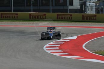 World © Octane Photographic Ltd. Friday 31st October 2014, F1 USA GP, Austin, Texas, Circuit of the Americas (COTA) - Practice 2. McLaren Mercedes MP4/29 - Jenson Button. Digital Ref: 1145LB1D9054