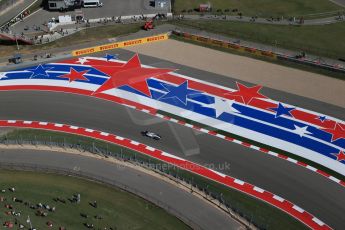 World © Octane Photographic Ltd. Friday 31st October 2014, F1 USA GP, Austin, Texas, Circuit of the Americas (COTA) - Practice 2. Williams Martini Racing FW36 – Valtteri Bottas. Digital Ref: 1145LB1D9165