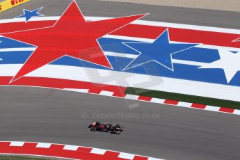 World © Octane Photographic Ltd. Friday 31st October 2014, F1 USA GP, Austin, Texas, Circuit of the Americas (COTA) - Practice 2. Scuderia Toro Rosso STR 9 – Daniil Kvyat. Digital Ref: 1145LW1L3864
