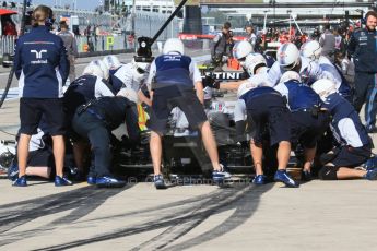 World © Octane Photographic Ltd. Saturday 1st November 2014, F1 USA GP, Austin, Texas, Circuit of the Americas (COTA) - Practice 3. Williams Martini Racing FW36 – Valtteri Bottas. Digital Ref: 1147LB1D0053