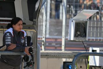 World © Octane Photographic Ltd. Friday 31st October 2014, F1 USA GP, Austin, Texas, Circuit of the Americas (COTA) Sauber F1 Team Team Principle – Monisha Kaltenborn Digital Ref: 1147LB1D0077