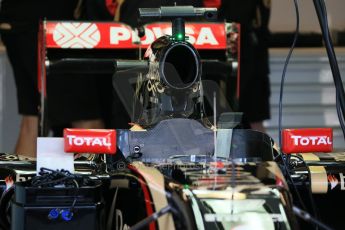 World © Octane Photographic Ltd. Saturday 1st November 2014, F1 USA GP, Austin, Texas, Circuit of the Americas (COTA) - Practice 3. Lotus F1 Team E22 - Romain Grosjean. Digital Ref: 1147LB1D9368