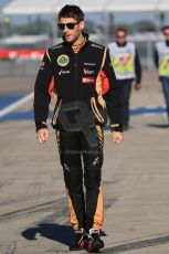 World © Octane Photographic Ltd. Saturday 1st November 2014, F1 USA GP, Austin, Texas, Circuit of the Americas (COTA) - Practice 3. Lotus F1 Team E22 - Romain Grosjean. Digital Ref: 1147LB1D9377