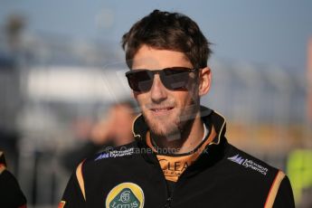 World © Octane Photographic Ltd. Saturday 1st November 2014, F1 USA GP, Austin, Texas, Circuit of the Americas (COTA) - Practice 3. Lotus F1 Team E22 - Romain Grosjean. Digital Ref: 1147LB1D9383