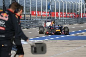 World © Octane Photographic Ltd. Saturday 1st November 2014, F1 USA GP, Austin, Texas, Circuit of the Americas (COTA) - Practice 3. Infiniti Red Bull Racing RB10 - Sebastian Vettel. Digital Ref: 1147LB1D9530