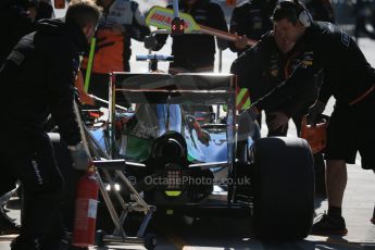 World © Octane Photographic Ltd. Saturday 1st November 2014, F1 USA GP, Austin, Texas, Circuit of the Americas (COTA) - Practice 3. Sahara Force India VJM07 – Nico Hulkenburg. Digital Ref : 1147LB1D9764