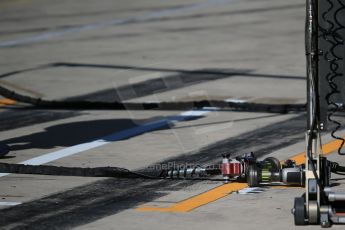 World © Octane Photographic Ltd. Saturday 1st November 2014, F1 USA GP, Austin, Texas, Circuit of the Americas (COTA) - Practice 3. Wheel guns. Digital Ref: 1147LB1D9874