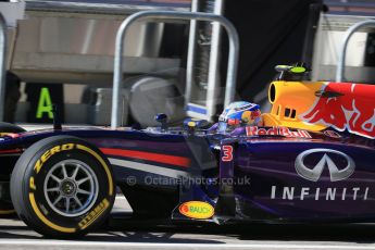 World © Octane Photographic Ltd. Saturday 1st November 2014, F1 USA GP, Austin, Texas, Circuit of the Americas (COTA) - Practice 3. Infiniti Red Bull Racing RB10 – Daniel Ricciardo. Digital Ref: 1147LB1D9902