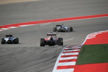 World © Octane Photographic Ltd. Sunday 2nd November 2014, F1 USA GP, Austin, Texas, Circuit of the Americas (COTA) - Race. Scuderia Ferrari F14T - Fernando Alonso. Digital Ref: 1151LB1D1290
