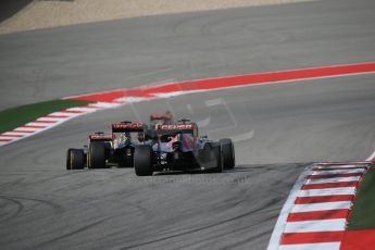 World © Octane Photographic Ltd. Sunday 2nd November 2014, F1 USA GP, Austin, Texas, Circuit of the Americas (COTA) - Race. Scuderia Toro Rosso STR 9 – Daniil Kvyat. Digital Ref: 1151LB1D1306
