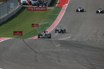 World © Octane Photographic Ltd. Sunday 2nd November 2014, F1 USA GP, Austin, Texas, Circuit of the Americas (COTA) - Race. Mercedes AMG Petronas F1 W05 Hybrid - Nico Rosberg. Digital Ref: 1151LB1D1433