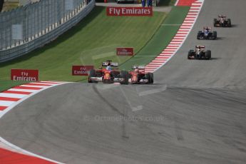 World © Octane Photographic Ltd. Sunday 2nd November 2014, F1 USA GP, Austin, Texas, Circuit of the Americas (COTA) - Race. Scuderia Ferrari F14T - Fernando Alonso. Digital Ref: 1151LB1D1502