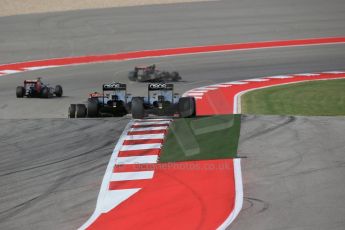 World © Octane Photographic Ltd. Sunday 2nd November 2014, F1 USA GP, Austin, Texas, Circuit of the Americas (COTA) - Race. McLaren Mercedes MP4/29 - Jenson Button. Digital Ref: 1151LB1D1535