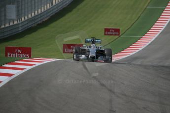 World © Octane Photographic Ltd. Sunday 2nd November 2014, F1 USA GP, Austin, Texas, Circuit of the Americas (COTA) - Race. Mercedes AMG Petronas F1 W05 Hybrid – Lewis Hamilton. Digital Ref: 1151LB1D1553
