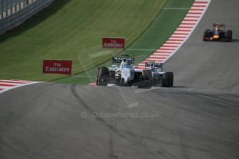 World © Octane Photographic Ltd. Sunday 2nd November 2014, F1 USA GP, Austin, Texas, Circuit of the Americas (COTA) - Race. Williams Martini Racing FW36 – Felipe Massa. Digital Ref: 1151LB1D1561