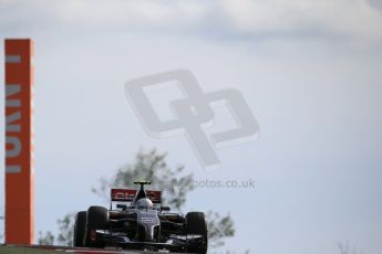 World © Octane Photographic Ltd. Sunday 2nd November 2014, F1 USA GP, Austin, Texas, Circuit of the Americas (COTA) - Race. Sauber C33 – Esteban Gutierrez. Digital Ref : 1151LB1D1827