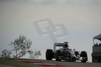 World © Octane Photographic Ltd. Sunday 2nd November 2014, F1 USA GP, Austin, Texas, Circuit of the Americas (COTA) - Race. Mercedes AMG Petronas F1 W05 Hybrid – Lewis Hamilton. Digital Ref: 1151LB1D1837