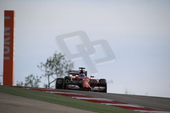 World © Octane Photographic Ltd. Sunday 2nd November 2014, F1 USA GP, Austin, Texas, Circuit of the Americas (COTA) - Race. Scuderia Ferrari F14T - Fernando Alonso. Digital Ref: 1151LB1D1853