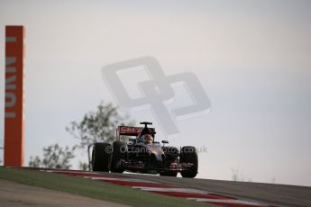 World © Octane Photographic Ltd. Sunday 2nd November 2014, F1 USA GP, Austin, Texas, Circuit of the Americas (COTA) - Race. Scuderia Toro Rosso STR 9 – Daniil Kvyat. Digital Ref: 1151LB1D1875