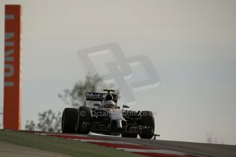 World © Octane Photographic Ltd. Sunday 2nd November 2014, F1 USA GP, Austin, Texas, Circuit of the Americas (COTA) - Race. McLaren Mercedes MP4/29 – Kevin Magnussen. Digital Ref: 1151LB1D1880