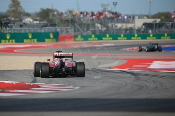 World © Octane Photographic Ltd. Sunday 2nd November 2014, F1 USA GP, Austin, Texas, Circuit of the Americas (COTA) - Race. Scuderia Ferrari F14T – Kimi Raikkonen. Digital Ref: 1151LB1D1943