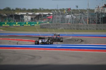 World © Octane Photographic Ltd. Sunday 2nd November 2014, F1 USA GP, Austin, Texas, Circuit of the Americas (COTA) - Race. Scuderia Toro Rosso STR 9 – Daniil Kvyat. Digital Ref: 1151LB1D1967