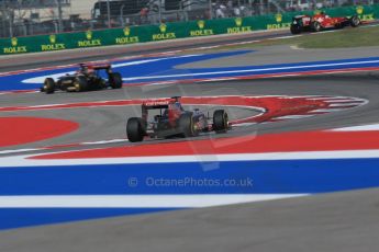 World © Octane Photographic Ltd. Sunday 2nd November 2014, F1 USA GP, Austin, Texas, Circuit of the Americas (COTA) - Race. Scuderia Toro Rosso STR9 – Jean-Eric Vergne. Digital Ref: 1151LB1D2077