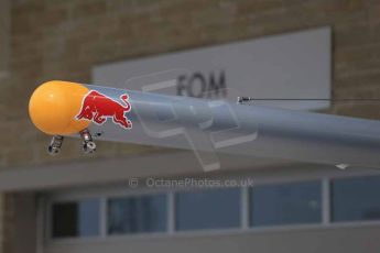 World © Octane Photographic Ltd. F1 USA GP, Austin, Texas, Circuit of the Americas (COTA). Wednesday 30th October 2014 – Pitlane setup. Infiniti Red Bull Racing pit rig. Digital Ref : 1141LB1D7034