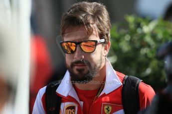 World © Octane Photographic Ltd. Sunday 2nd November 2014, F1 USA GP, Austin, Texas, Circuit of the Americas (COTA) - Paddock & Atmosphere. Scuderia Ferrari F14T - Fernando Alonso. Digital Ref: 1150LB1D0671