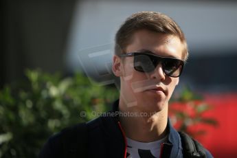 World © Octane Photographic Ltd. Sunday 2nd November 2014, F1 USA GP, Austin, Texas, Circuit of the Americas (COTA) - Paddock & Atmosphere. Scuderia Toro Rosso STR 9 – Daniil Kvyat. Digital Ref: 1150LB1D0685