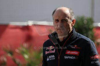 World © Octane Photographic Ltd. Sunday 2nd November 2014, F1 USA GP, Austin, Texas, Circuit of the Americas (COTA) - Paddock & Atmosphere. Scuderia Toro Rosso - Franz Tost. Digital Ref: 1150LB1D0802