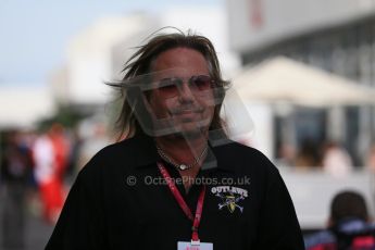 World © Octane Photographic Ltd. Sunday 2nd November 2014, F1 USA GP, Austin, Texas, Circuit of the Americas (COTA) - Paddock & Atmosphere. Outlaw band member. Digital Ref: 1150LB1D0851