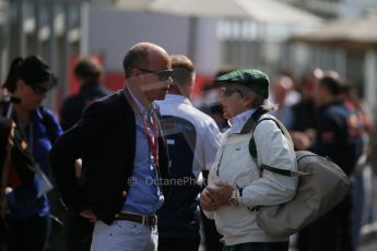 World © Octane Photographic Ltd. Sunday 2nd November 2014, F1 USA GP, Austin, Texas, Circuit of the Americas (COTA) - Paddock & Atmosphere. Jackie Stewart. Digital Ref: 1150LB1D0862