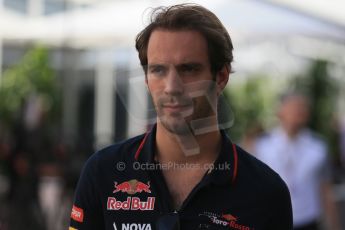 World © Octane Photographic Ltd. Sunday 2nd November 2014, F1 USA GP, Austin, Texas, Circuit of the Americas (COTA) - Paddock & Atmosphere. Scuderia Toro Rosso STR9 – Jean-Eric Vergne. Digital Ref: 1150LB1D0905