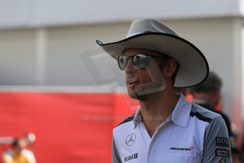 World © Octane Photographic Ltd. Sunday 2nd November 2014, F1 USA GP, Austin, Texas, Circuit of the Americas (COTA) - Paddock & Atmosphere. McLaren Mercedes MP4/29 - Jenson Button. Digital Ref: 1150LB1D0912