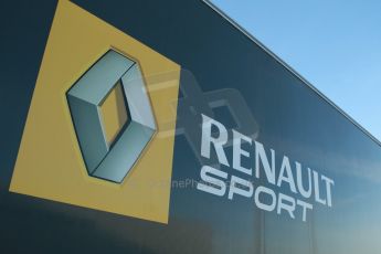 World © Octane Photographic Ltd. World Series by Renault collective test, Jerez de la Frontera, March 24th 2014. Renault Sport logo. Digital Ref : 0897cb1d4444