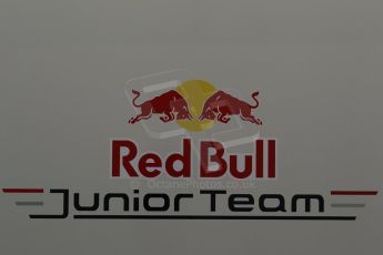 World © Octane Photographic Ltd. World Series by Renault collective test, Jerez de la Frontera, March 24th 2014. Red Bull Junior Team logo. Digital Ref : 0897cb1d4461