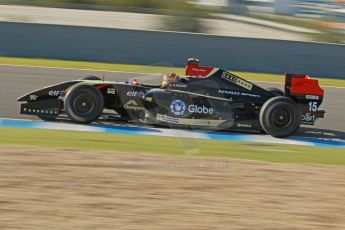 World © Octane Photographic Ltd. World Series by Renault collective test, Jerez de la Frontera, March 24th 2014. Lotus – Marlon Stockinger. Digital Ref : 0897cb1d4530