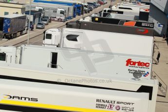 World © Octane Photographic Ltd. World Series by Renault collective test, Jerez de la Frontera, March 24th 2014. Formula Renault 3.5 paddock . Digital Ref : 0897cb1d4714