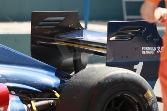 World © Octane Photographic Ltd. World Series by Renault collective test, Jerez de la Frontera, March 24th 2014. Renault 3.5 rear wing. Digital Ref : 0897cb1d4811