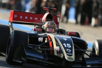 World © Octane Photographic Ltd. World Series by Renault collective test, Jerez de la Frontera, March 24th 2014. Lotus – Marlon Stockinger. Digital Ref : 0897lb1d6705