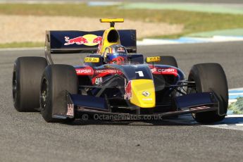 World © Octane Photographic Ltd. World Series by Renault collective test, Jerez de la Frontera, March 25th 2014. DAMS - Carlos Sainz jnr. Digital Ref : 0898cb7d7947