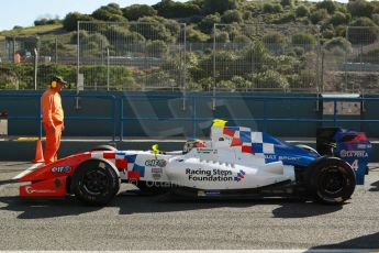 World © Octane Photographic Ltd. World Series by Renault collective test, Jerez de la Frontera, March 26th 2014. Fortec Motorsports – Oliver Rowland. Digital Ref : 0899cb1d7188