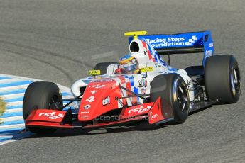 World © Octane Photographic Ltd. World Series by Renault collective test, Jerez de la Frontera, March 26th 2014. Fortec Motorsports – Oliver Rowland. Digital Ref : 0899lb1d8688